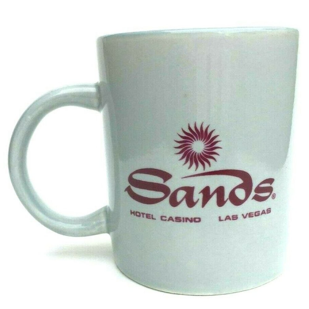 Sands Hotel Casino Mug Las Vegas Ceramic Promotional